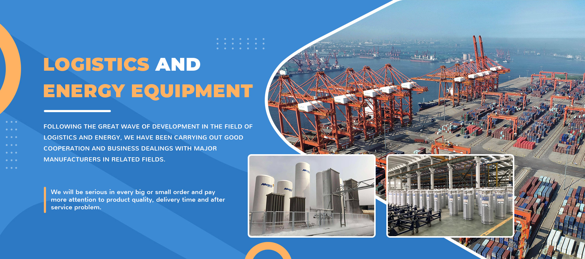 Logistics and energy sectors