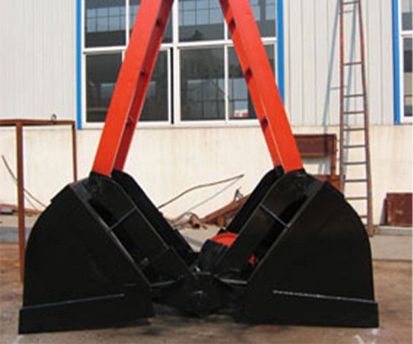 Dual-lock Flat Grab Bucket